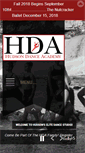 Mobile Screenshot of hudsondanceacademy.com